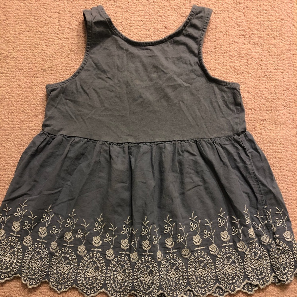 GapKids Girls Dark Periwinkle Tank